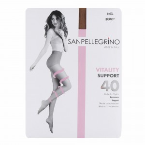 Колготки женские Support 40, Sanpellegrino brandy 4