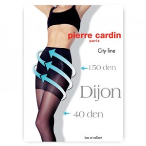 Колготки женские Dijon, Pierre Cardin черные 4