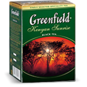 Чай чёрный листовой, Kenya Sunrise, Greenfield 200г